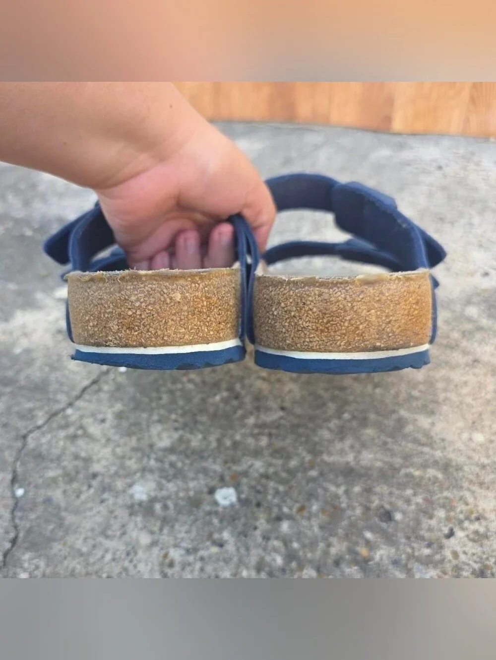 Birkenstock Arizona Sandals Size 43 Blue Two Strap Size: Size 43 ( Men's US 10
